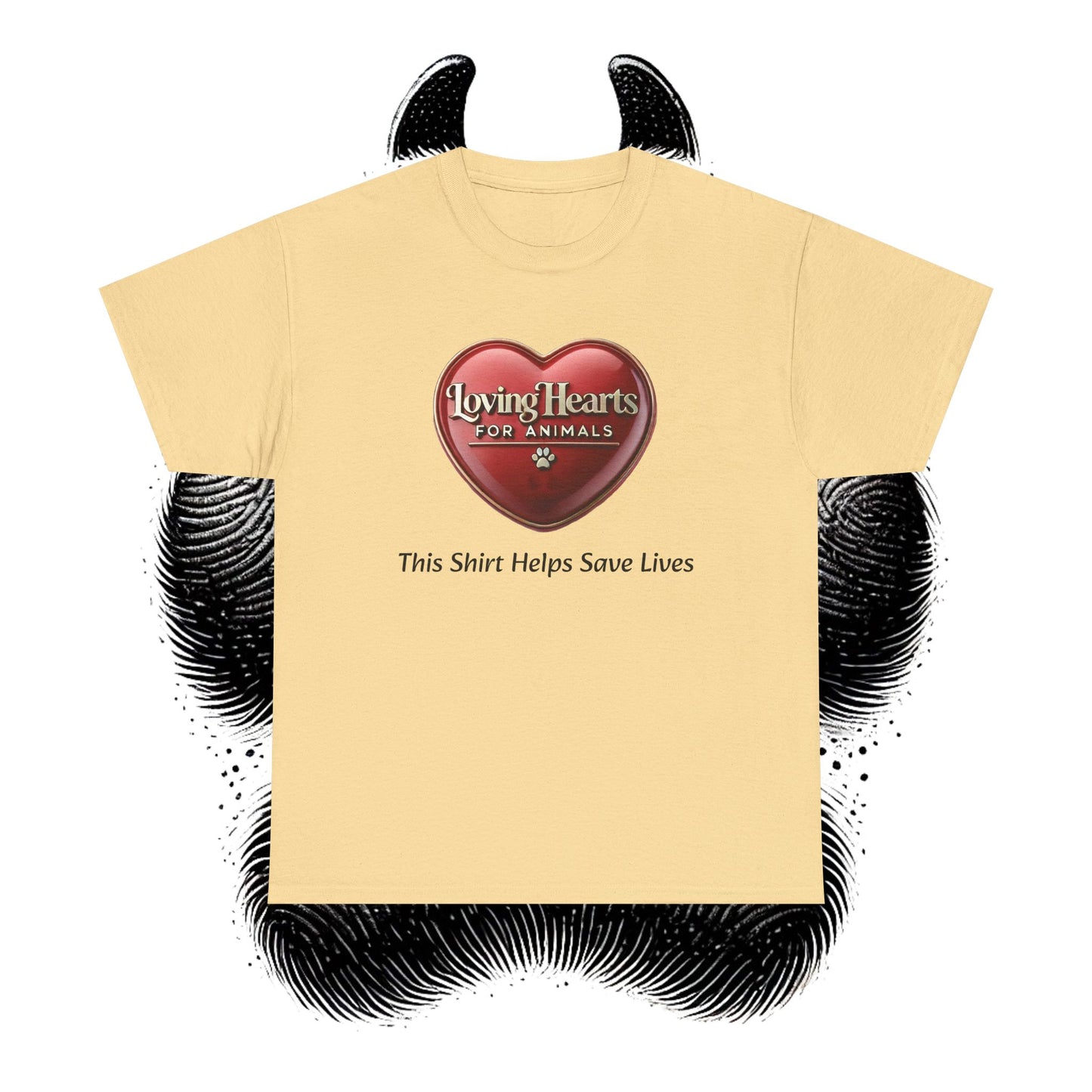 Wear & Rescue: "This Shirt Helps Save Lives" Unisex Heavy Cotton Tee