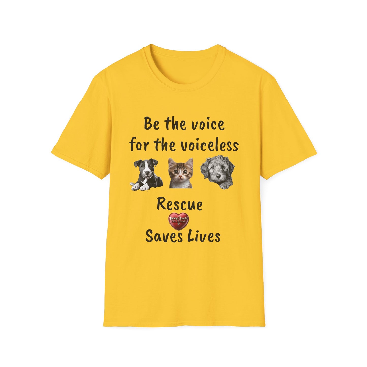 Speak Up for Animals – “Be the Voice for the Voiceless” T-shirt That Makes a Difference