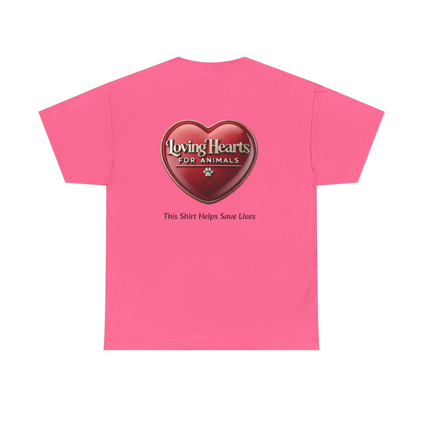 Wear & Rescue: "This Shirt Helps Save Lives" Unisex Heavy Cotton Tee
