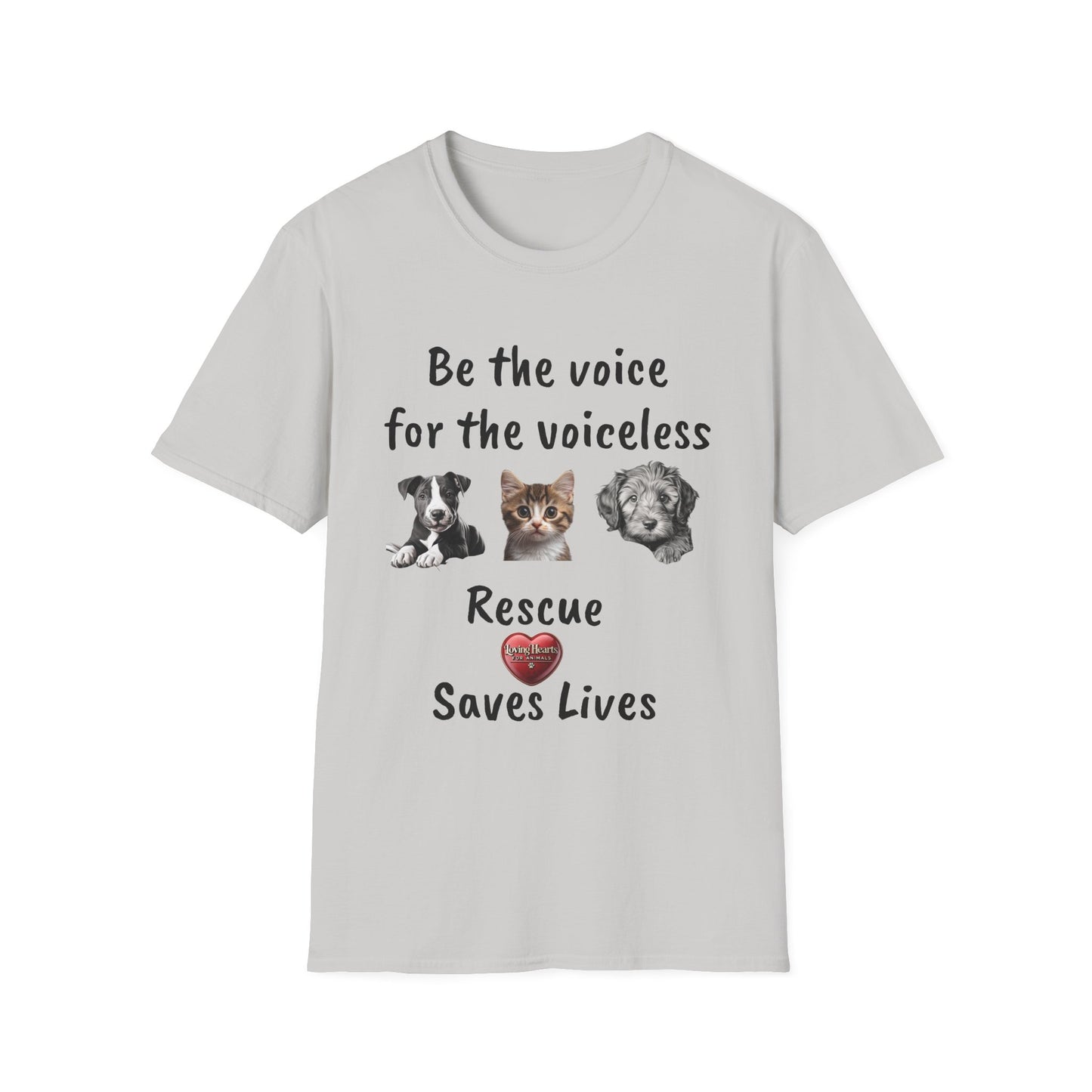 Speak Up for Animals – “Be the Voice for the Voiceless” T-shirt That Makes a Difference