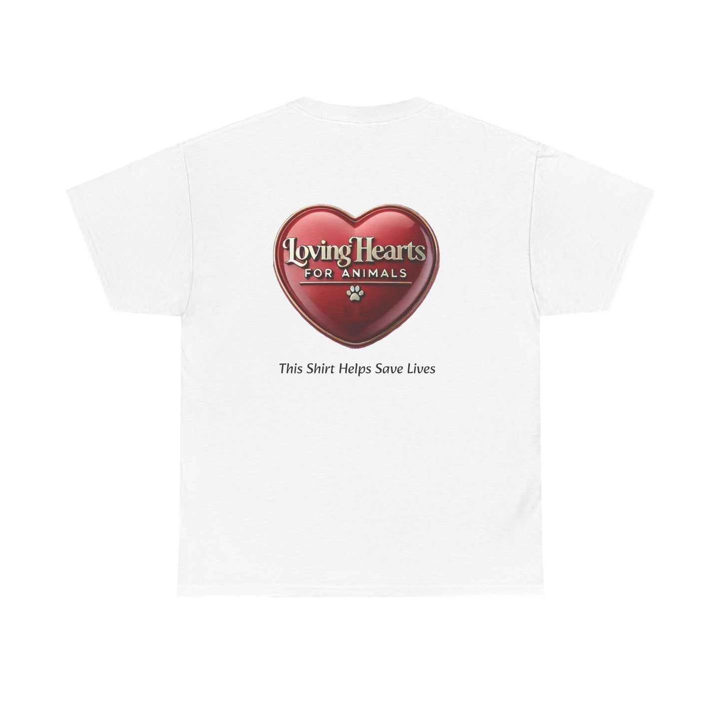 Wear & Rescue: "This Shirt Helps Save Lives" Unisex Heavy Cotton Tee