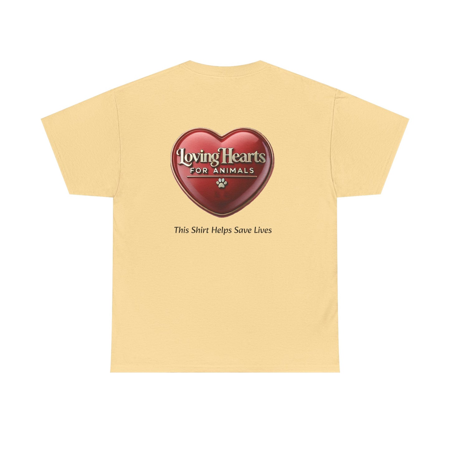 Wear & Rescue: "This Shirt Helps Save Lives" Unisex Heavy Cotton Tee