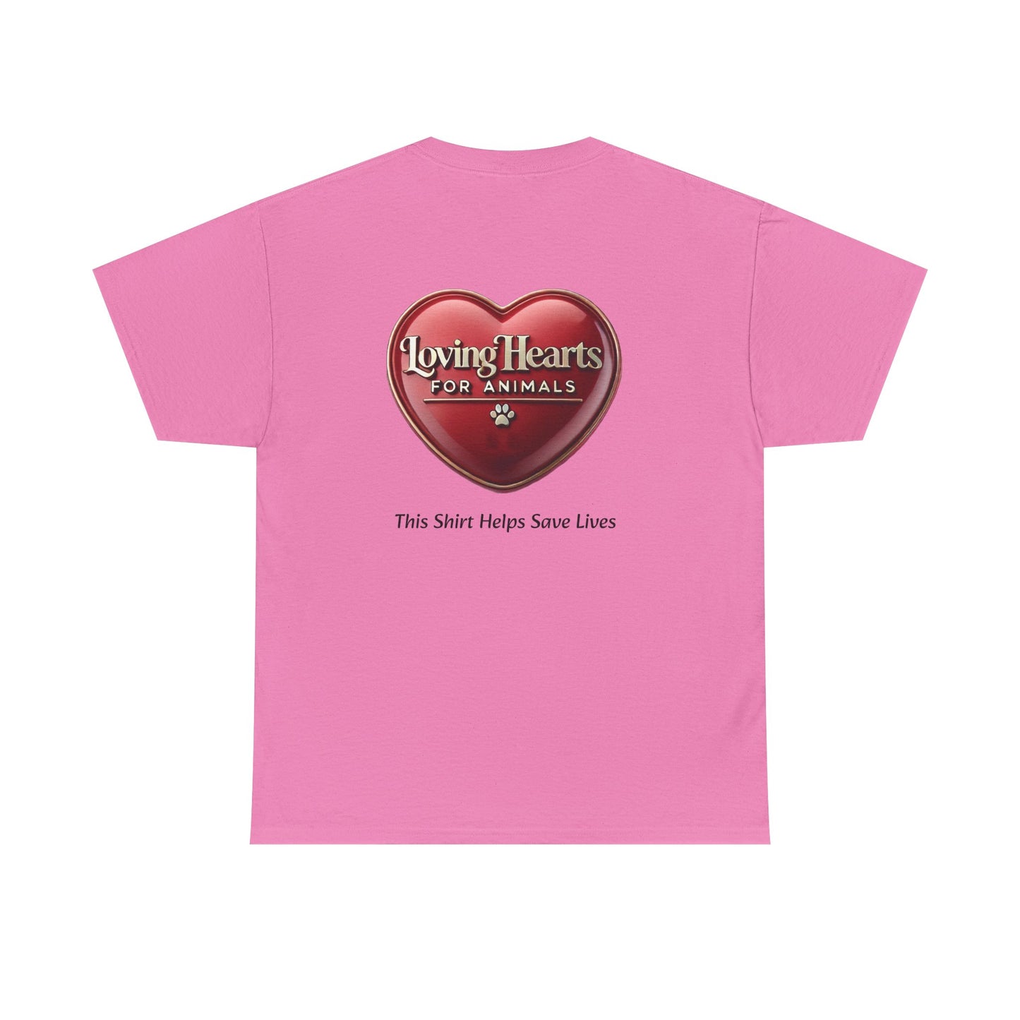 Wear & Rescue: "This Shirt Helps Save Lives" Unisex Heavy Cotton Tee