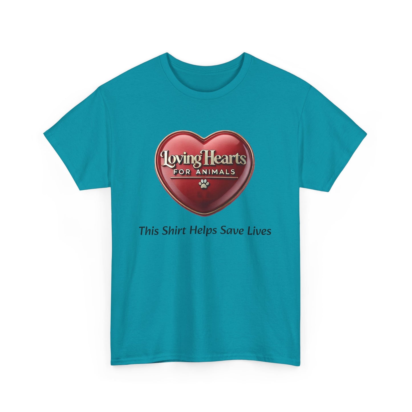 Wear & Rescue: "This Shirt Helps Save Lives" Unisex Heavy Cotton Tee