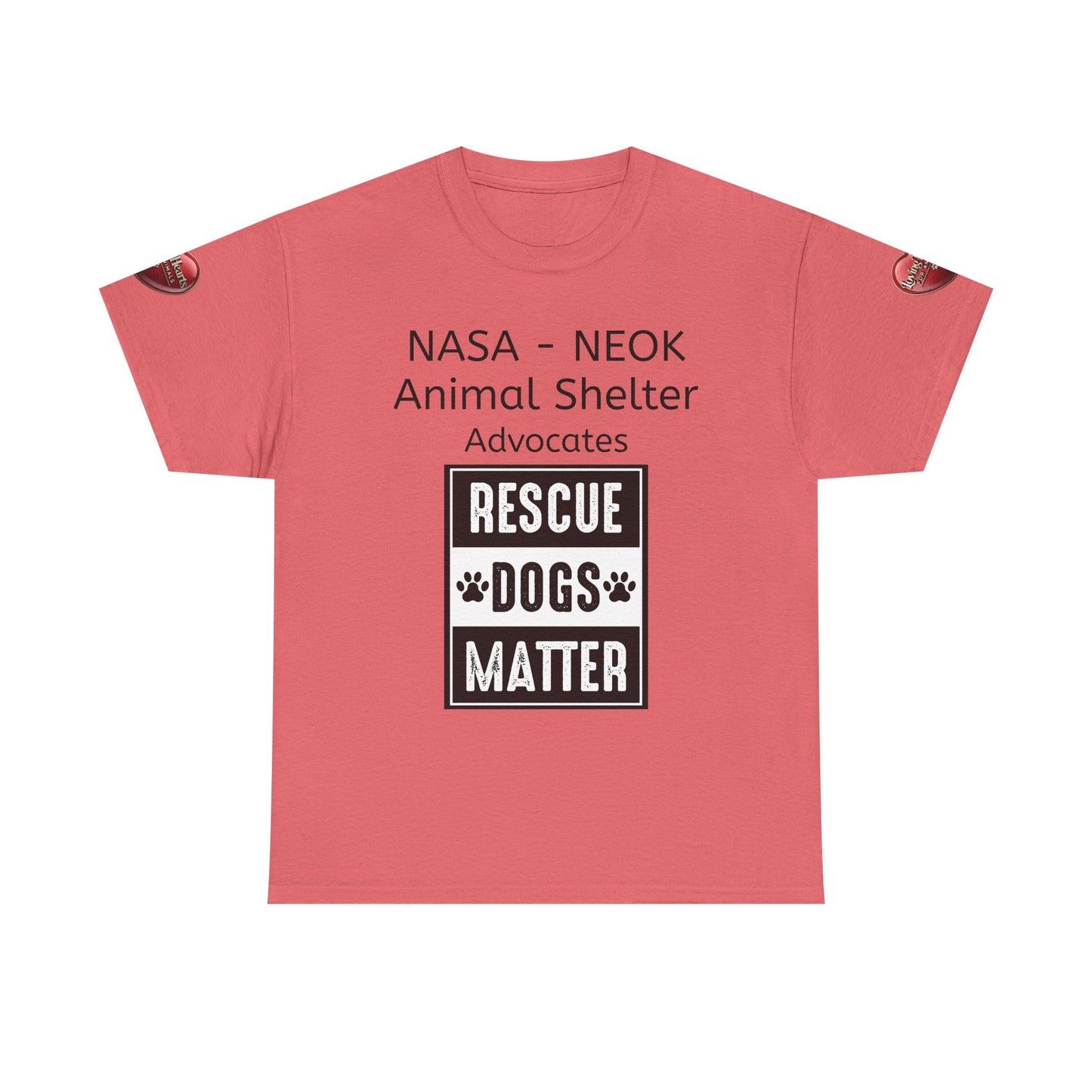 NASA - NEOK Rescue Dogs Matter Tee for Dog Lovers - Adopt Don’t Shop