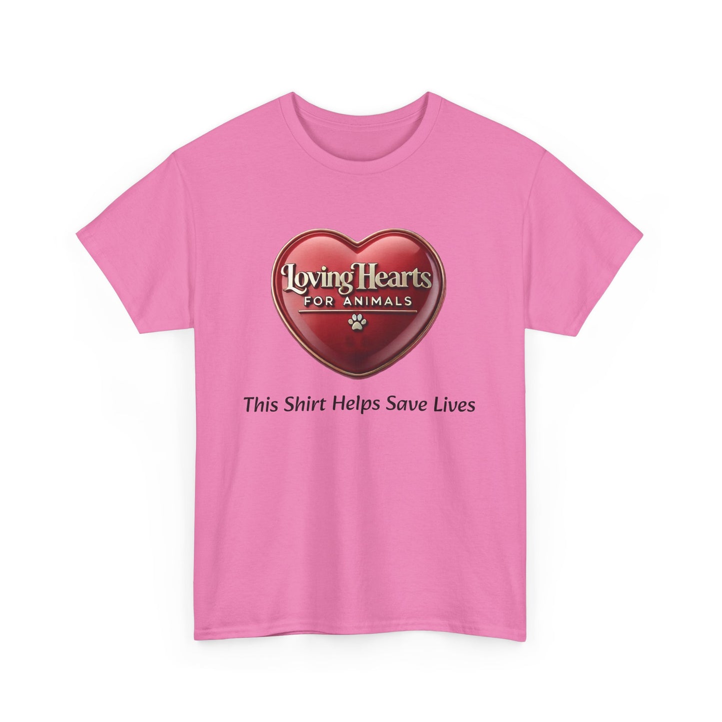 Wear & Rescue: "This Shirt Helps Save Lives" Unisex Heavy Cotton Tee