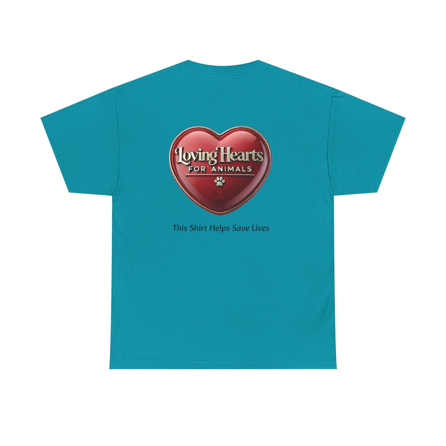 Wear & Rescue: "This Shirt Helps Save Lives" Unisex Heavy Cotton Tee
