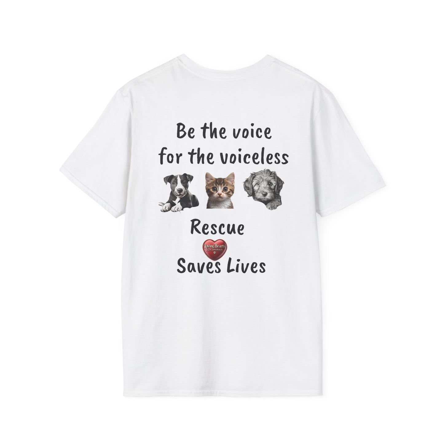 Speak Up for Animals – “Be the Voice for the Voiceless” T-shirt That Makes a Difference