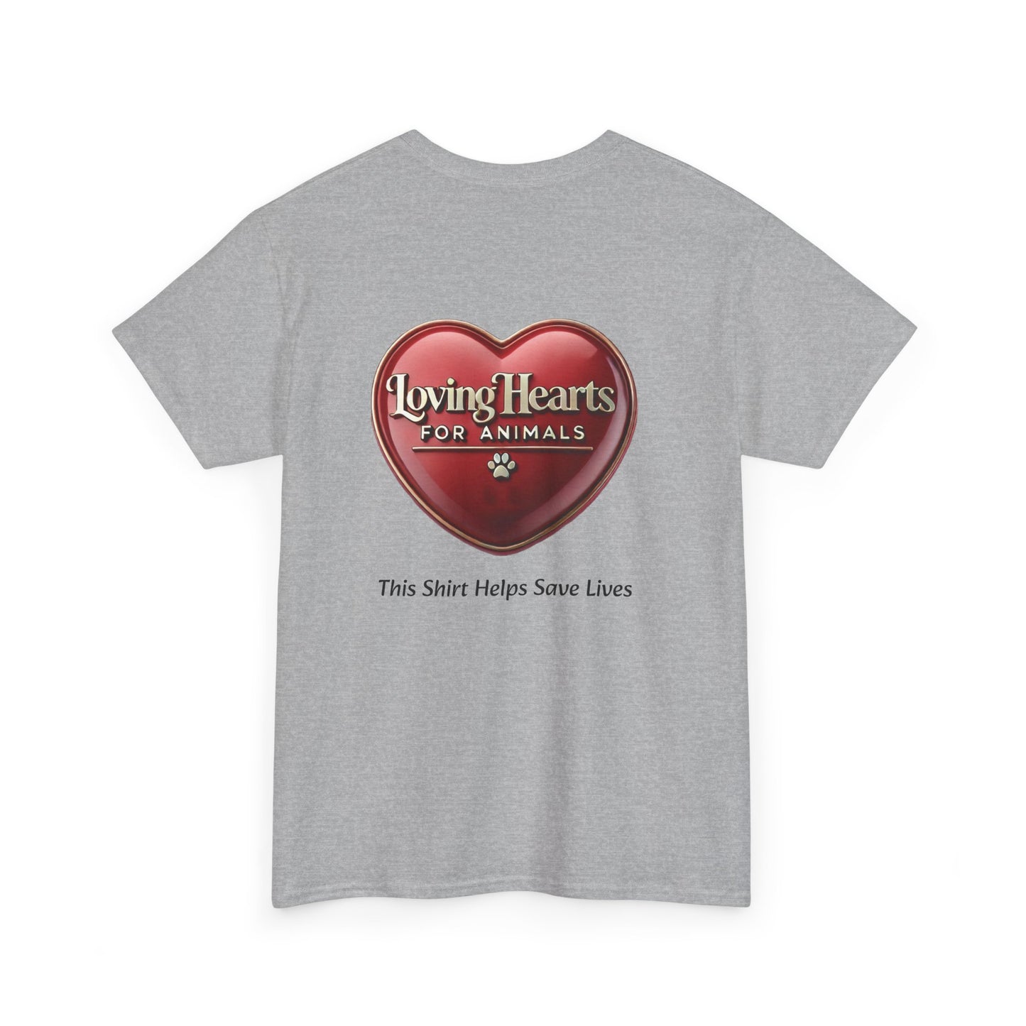 Wear & Rescue: "This Shirt Helps Save Lives" Unisex Heavy Cotton Tee