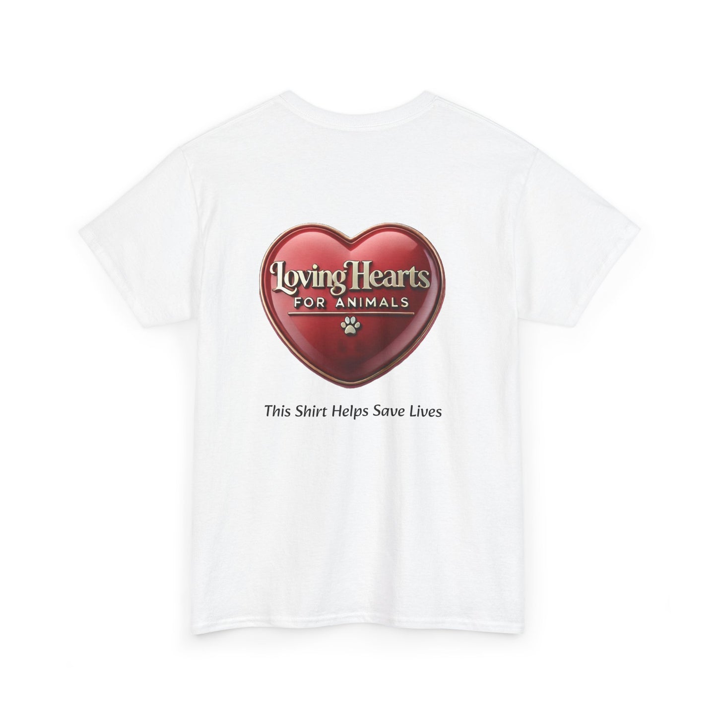 Wear & Rescue: "This Shirt Helps Save Lives" Unisex Heavy Cotton Tee