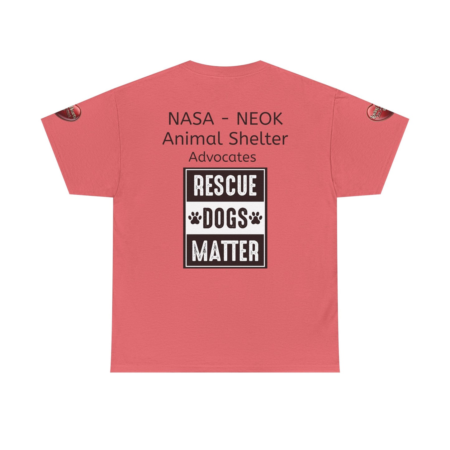 NASA - NEOK Rescue Dogs Matter Tee for Dog Lovers - Adopt Don’t Shop