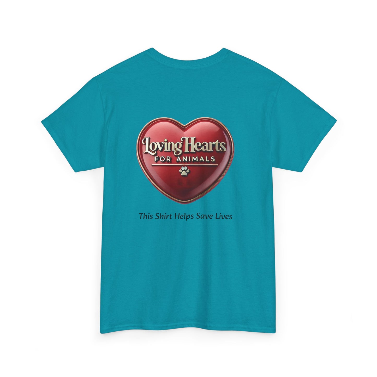 Wear & Rescue: "This Shirt Helps Save Lives" Unisex Heavy Cotton Tee