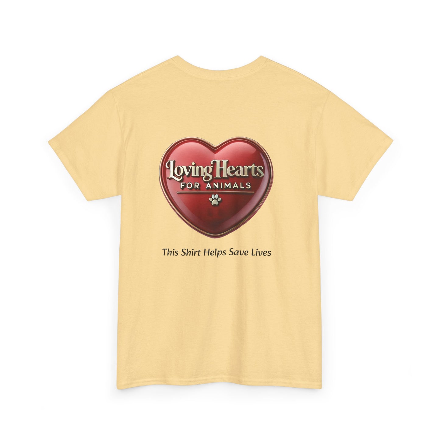 Wear & Rescue: "This Shirt Helps Save Lives" Unisex Heavy Cotton Tee