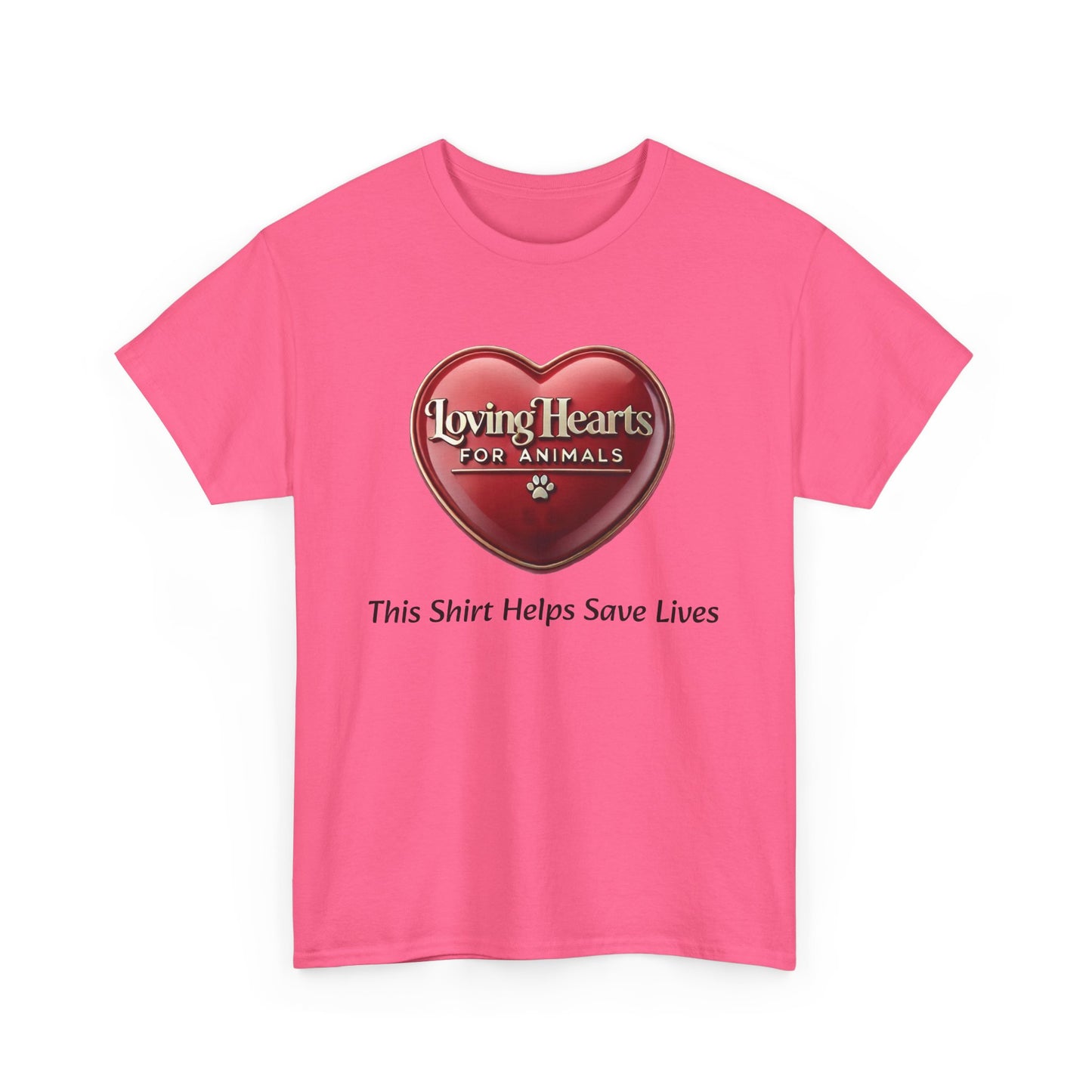 Wear & Rescue: "This Shirt Helps Save Lives" Unisex Heavy Cotton Tee