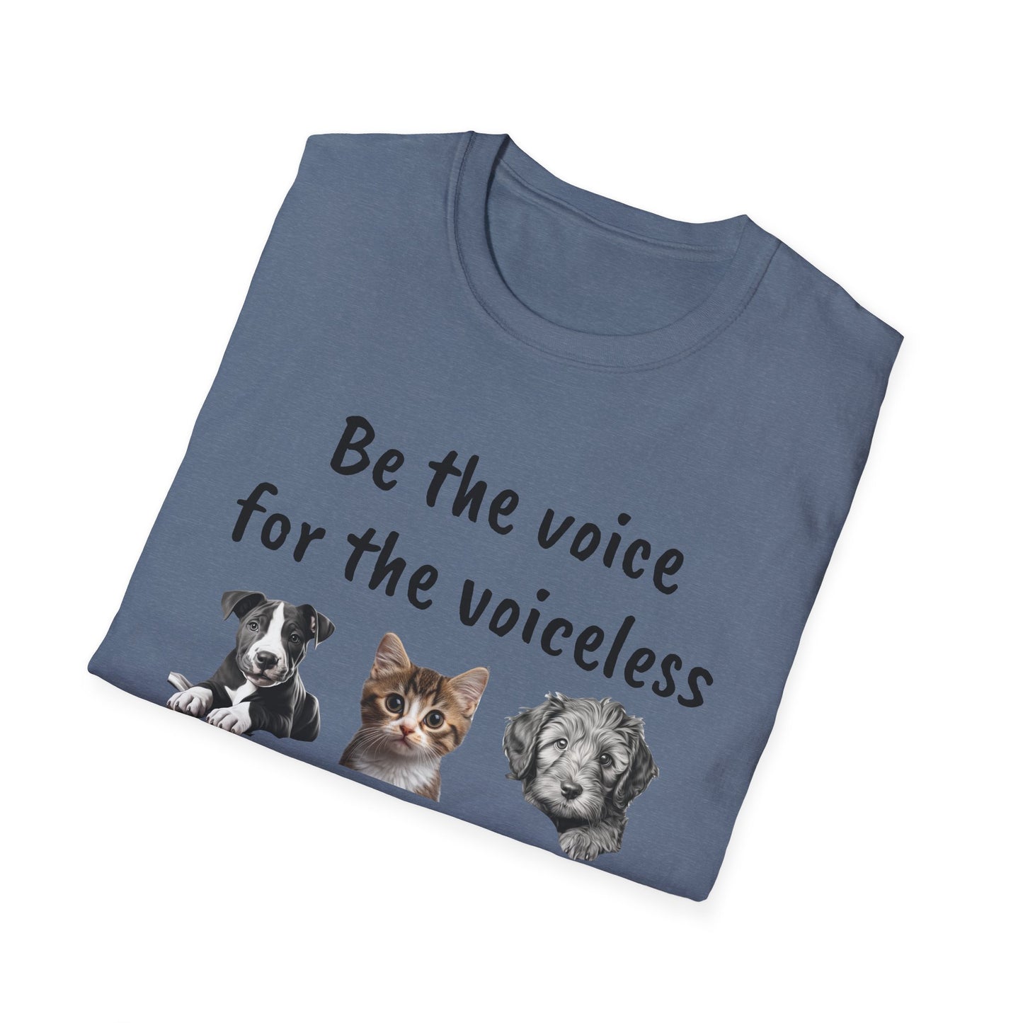 Speak Up for Animals – “Be the Voice for the Voiceless” T-shirt That Makes a Difference