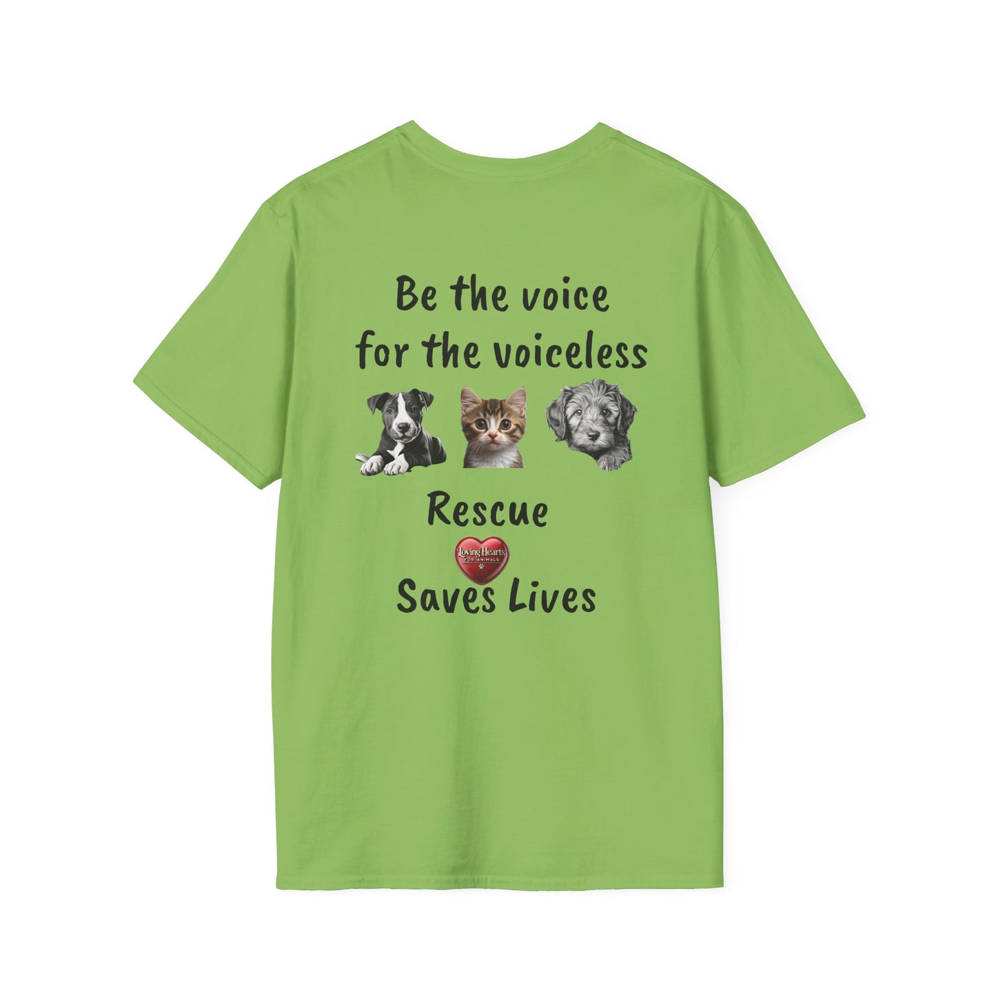 Speak Up for Animals – “Be the Voice for the Voiceless” T-shirt That Makes a Difference