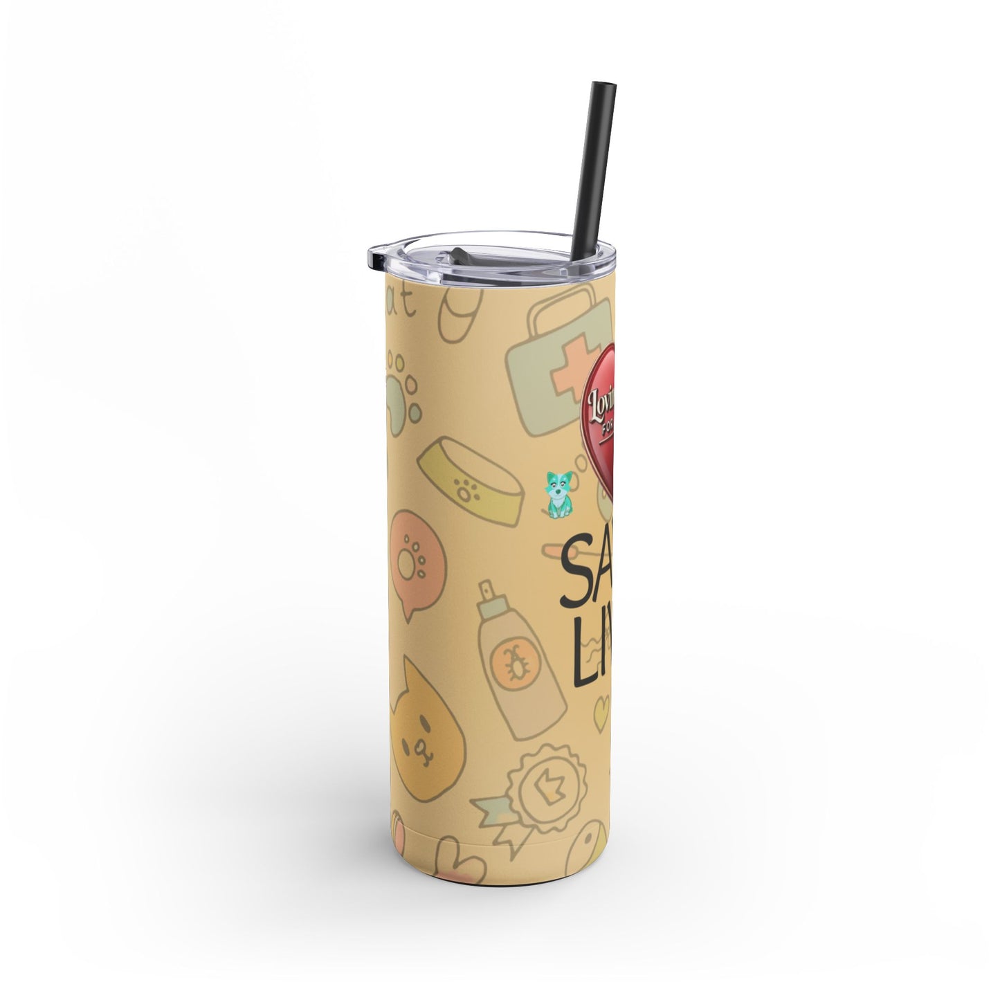 "Rescue & Refresh: Drink with Purpose Tumbler" 20oz.