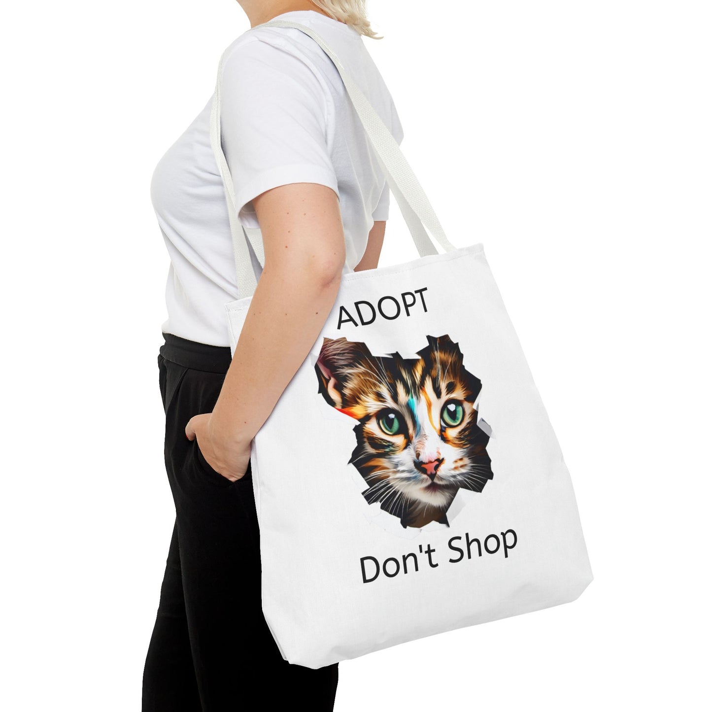 "Tote for a Cause – Adopt Don’t Shop" Tote Bag