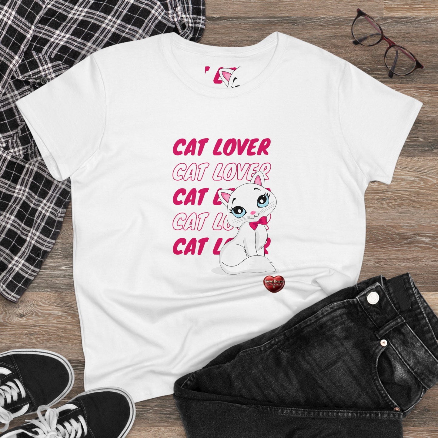 Shop This "Cat Lover Shirt" & Help Save a Life – Pet Rescue Midweight Cotton Tee