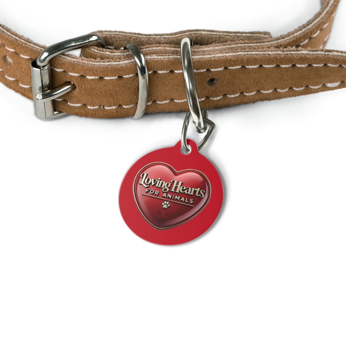 Loving Hearts For Animals Pet Tag – Support Animal Rescues with Every Wag & Purr