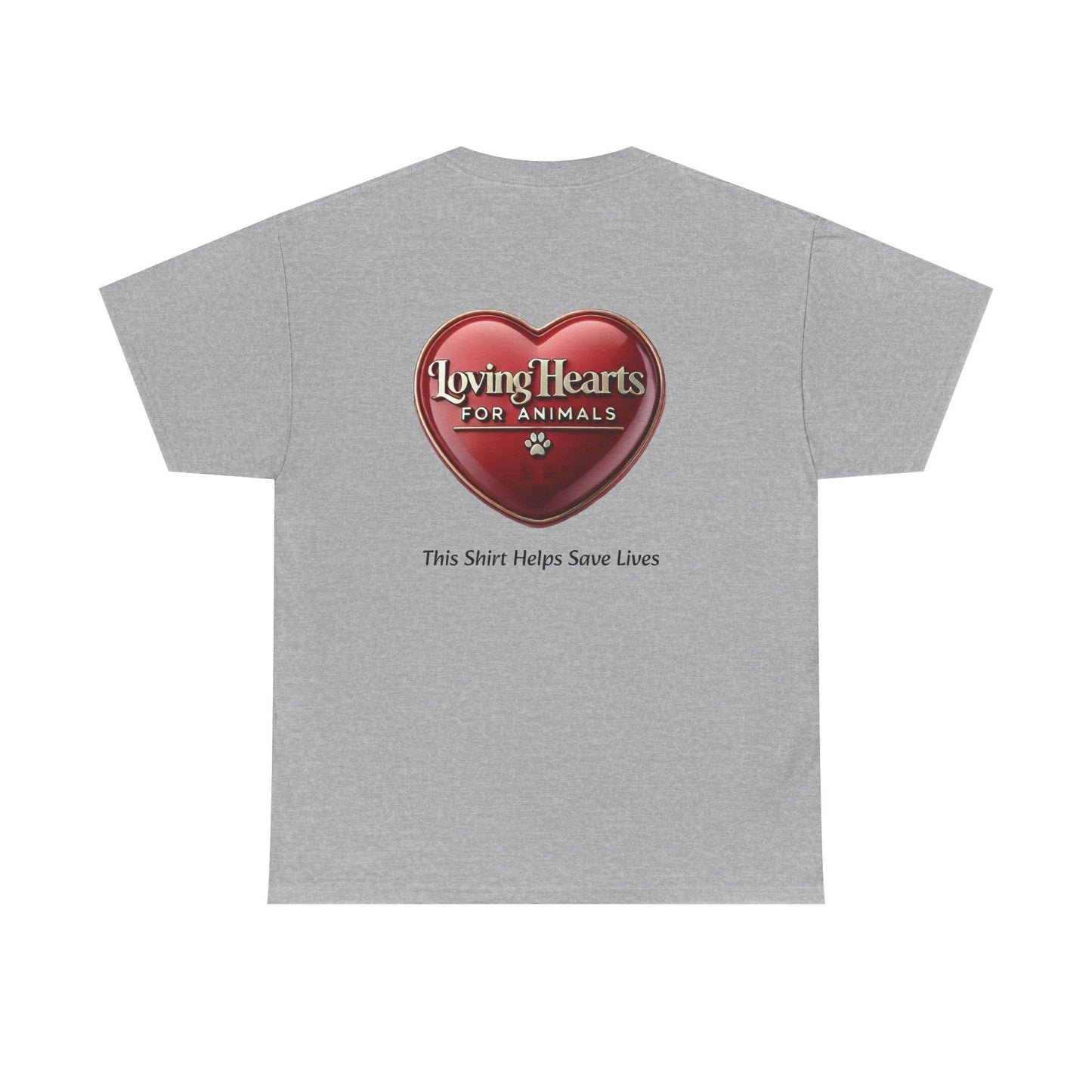 Wear & Rescue: "This Shirt Helps Save Lives" Unisex Heavy Cotton Tee
