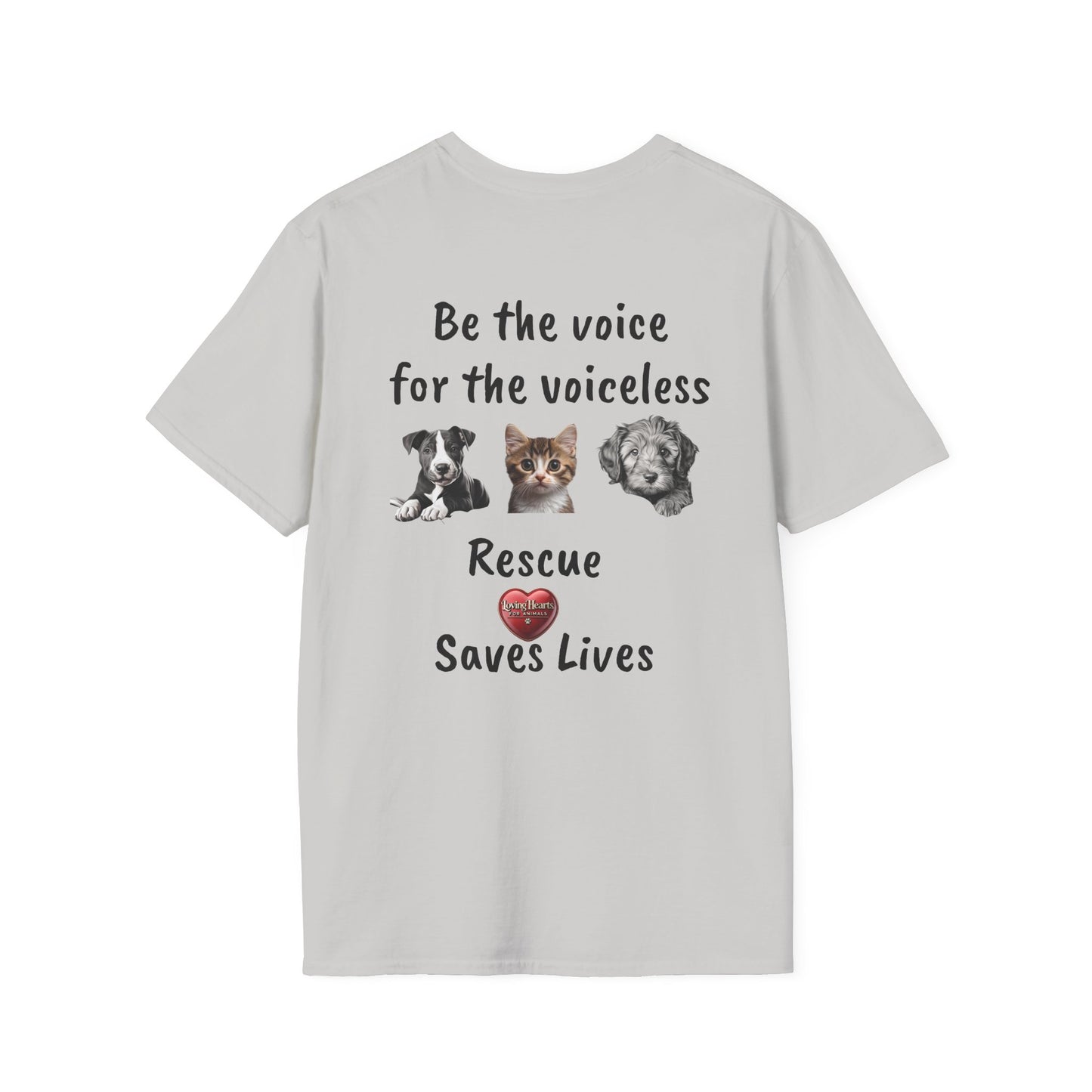 Speak Up for Animals – “Be the Voice for the Voiceless” T-shirt That Makes a Difference