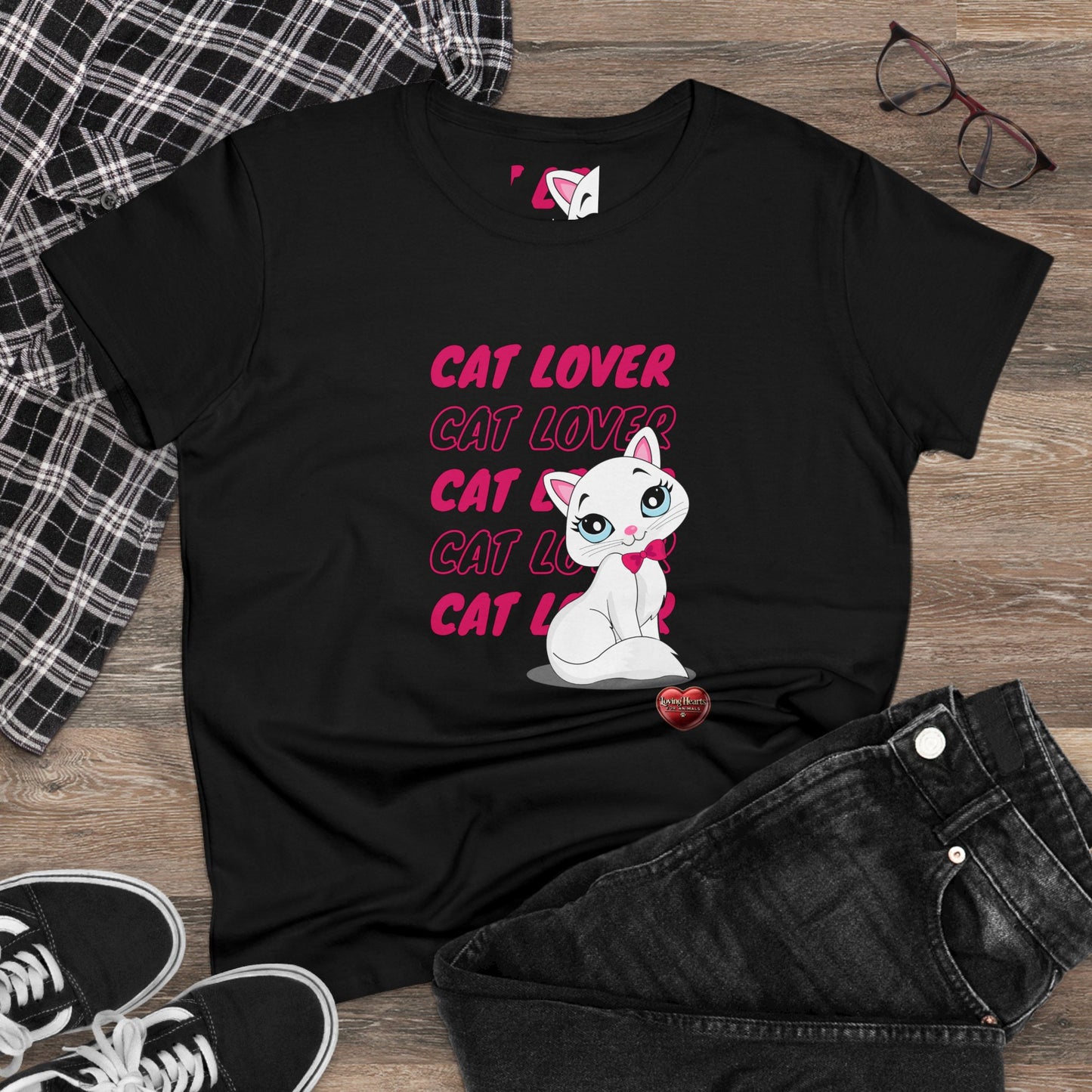 Shop This "Cat Lover Shirt" & Help Save a Life – Pet Rescue Midweight Cotton Tee