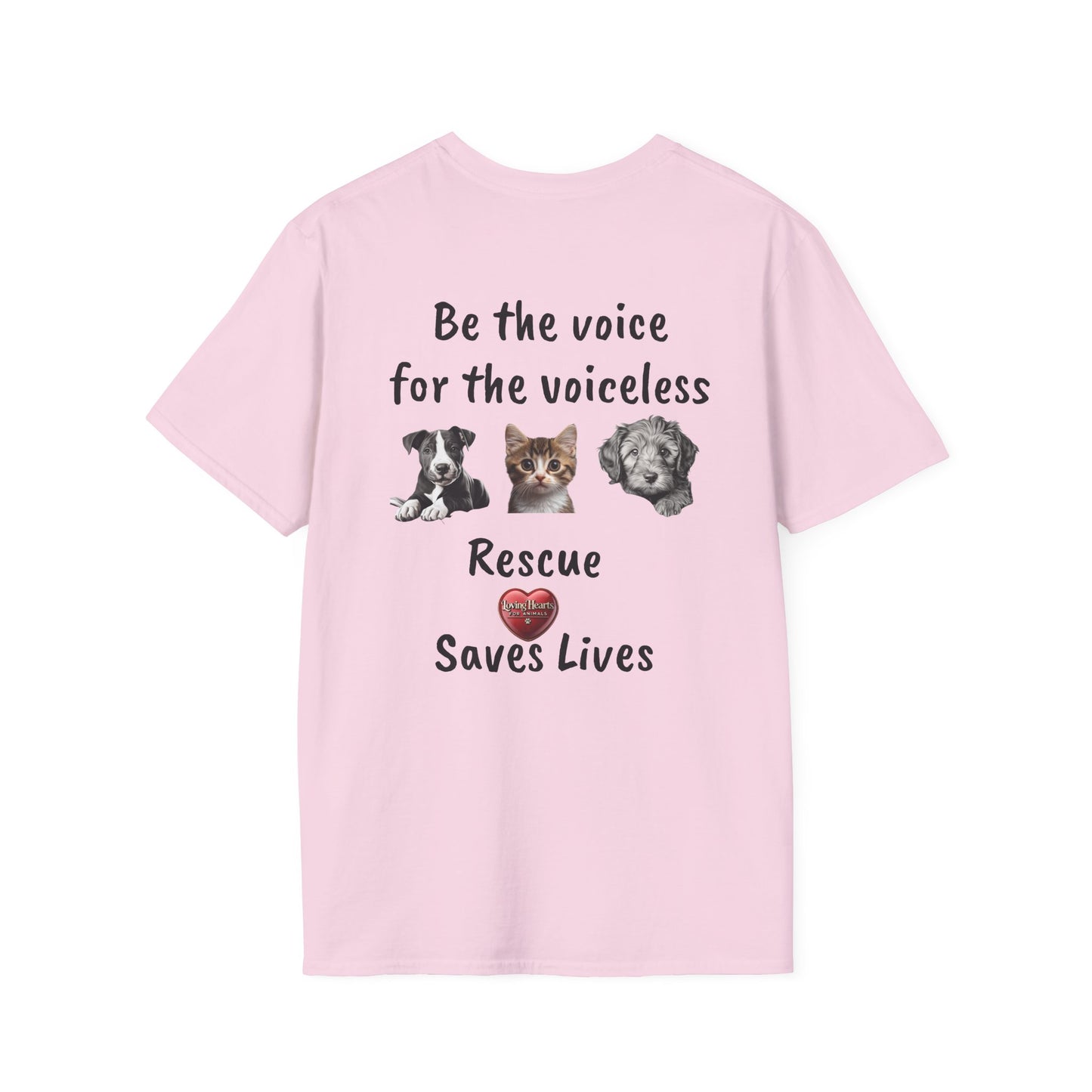 Speak Up for Animals – “Be the Voice for the Voiceless” T-shirt That Makes a Difference