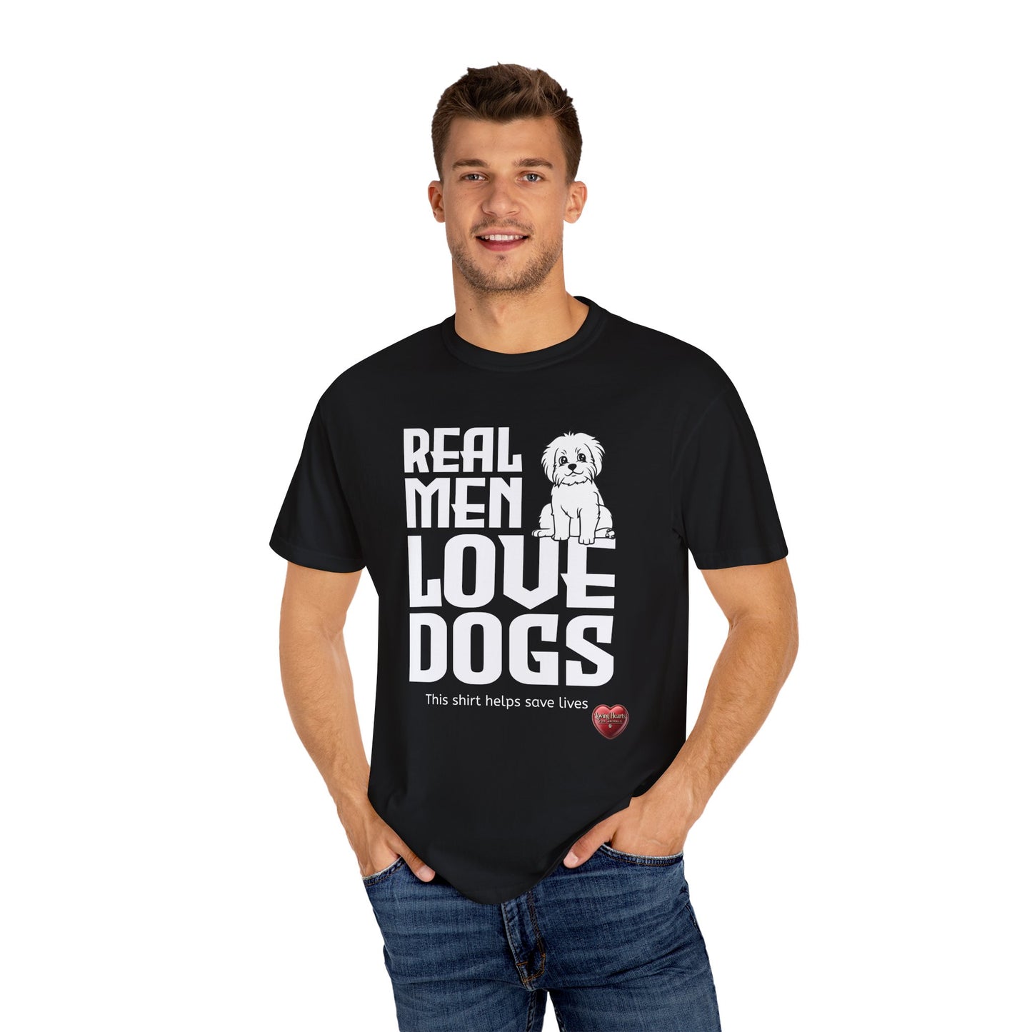 Real Men Love Dogs – Classic Dog Lover T-Shirt