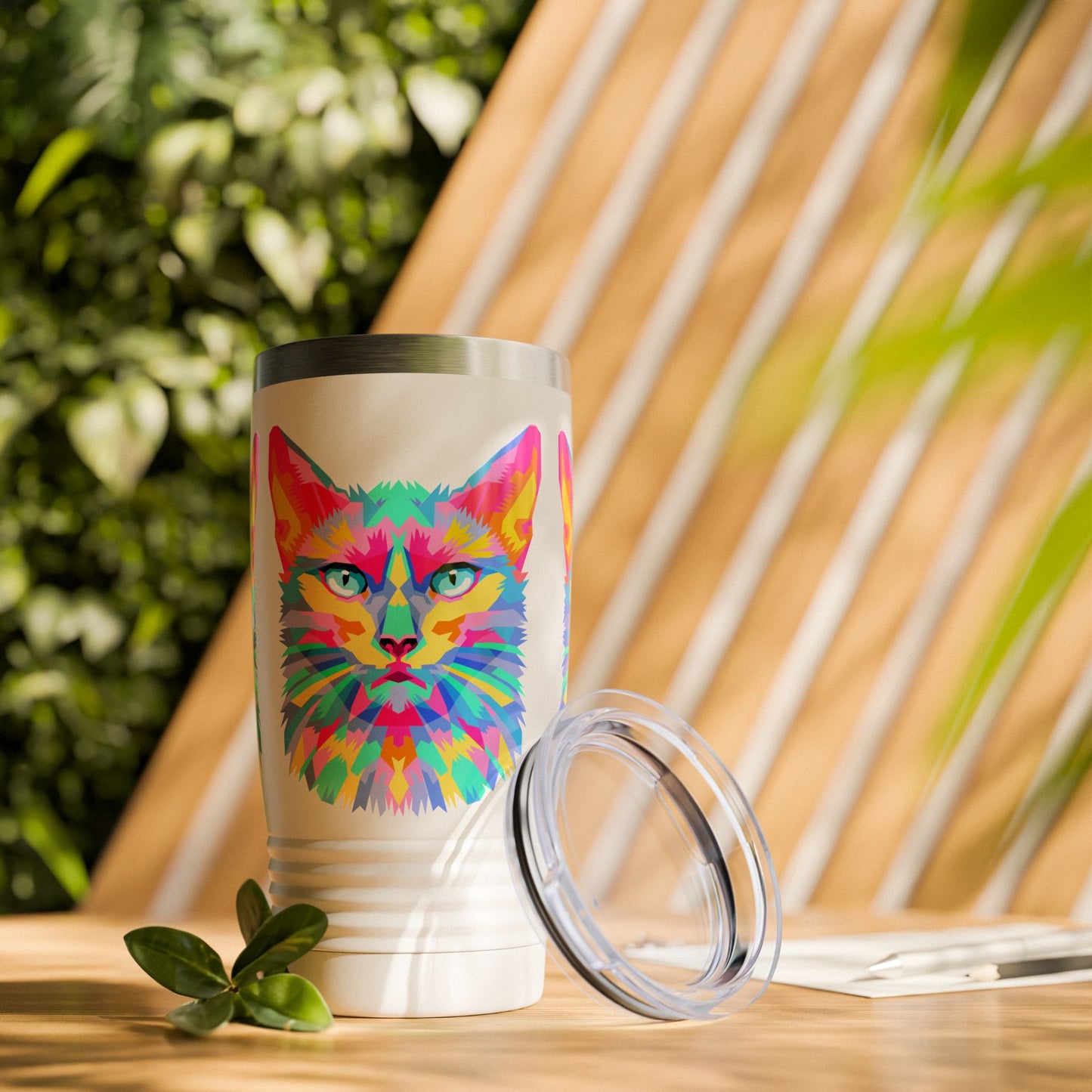 Adopt Don’t Shop – Rescue Pet Awareness  Cat Tumbler, 20oz