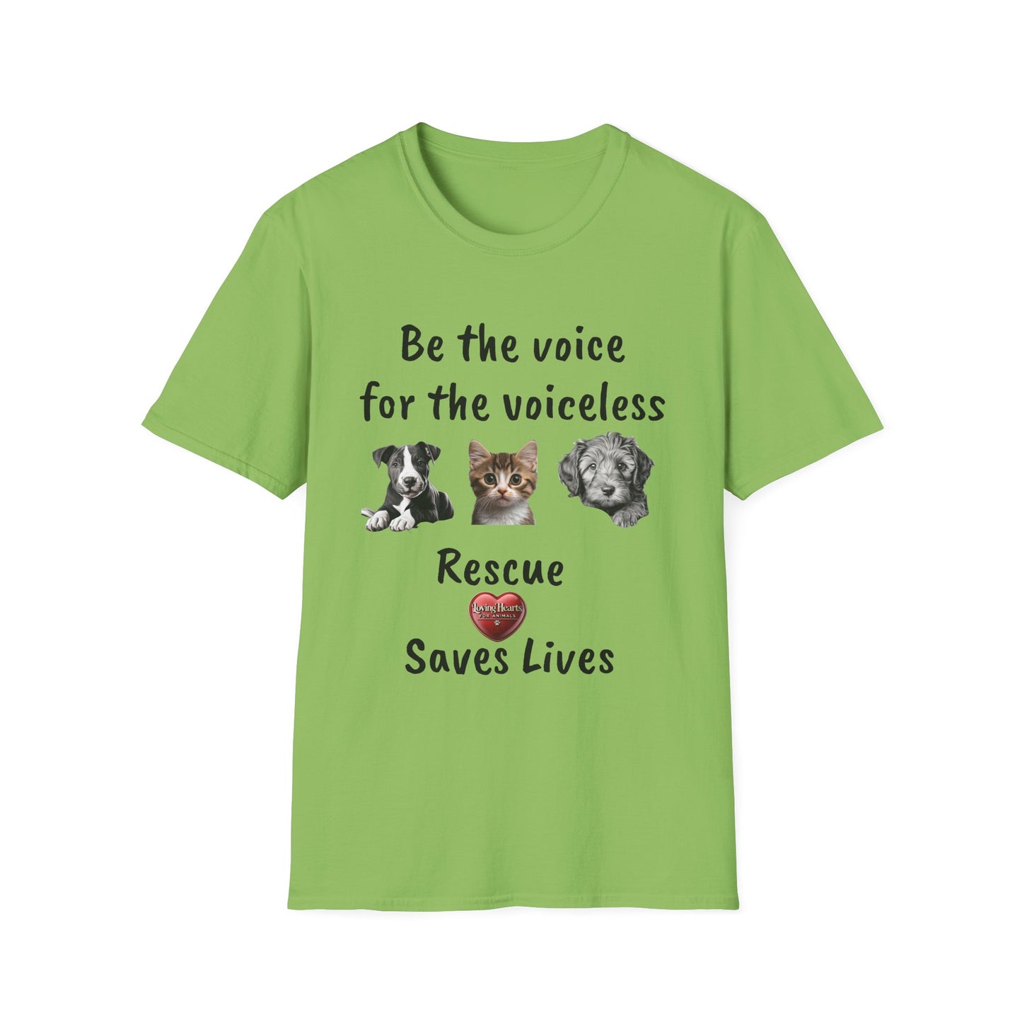 Speak Up for Animals – “Be the Voice for the Voiceless” T-shirt That Makes a Difference