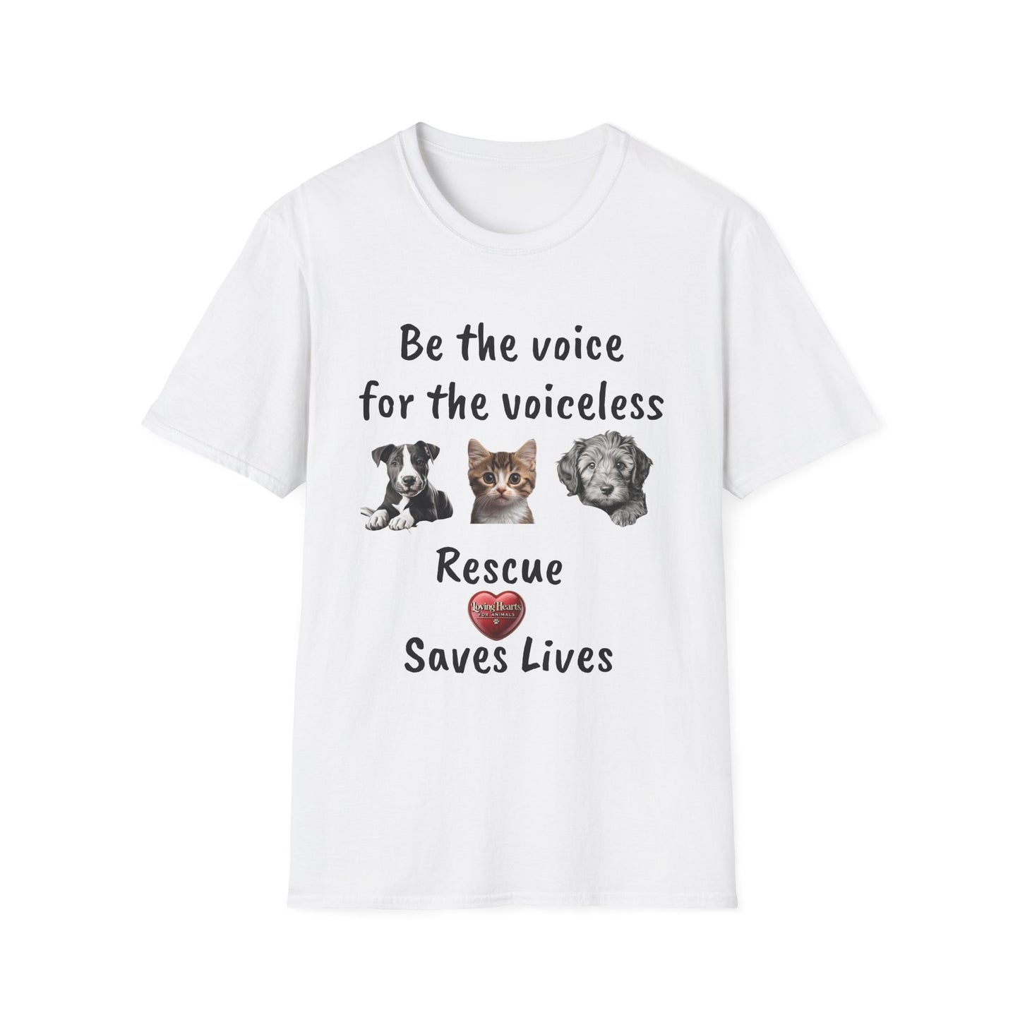 Speak Up for Animals – “Be the Voice for the Voiceless” T-shirt That Makes a Difference