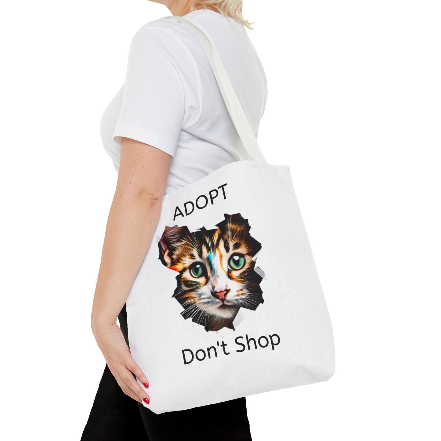 "Tote for a Cause – Adopt Don’t Shop" Tote Bag