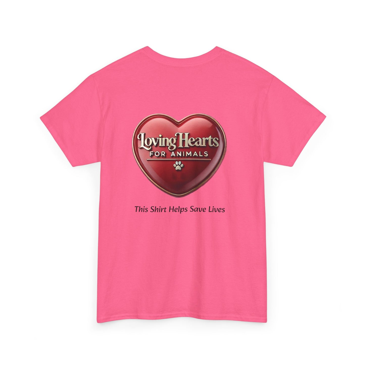 Wear & Rescue: "This Shirt Helps Save Lives" Unisex Heavy Cotton Tee
